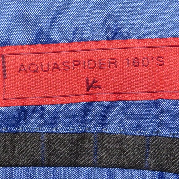 ISAIA Gregorio Super 160 Gray Striped Current Two Button Suit 44L - Picture 15 of 16